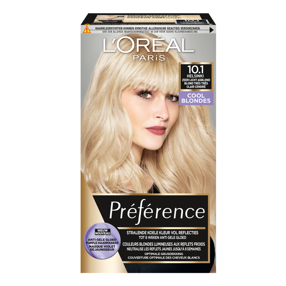 L'Oréal Preference Haarkleuring 10.1 Helsinki - Cool Blondes