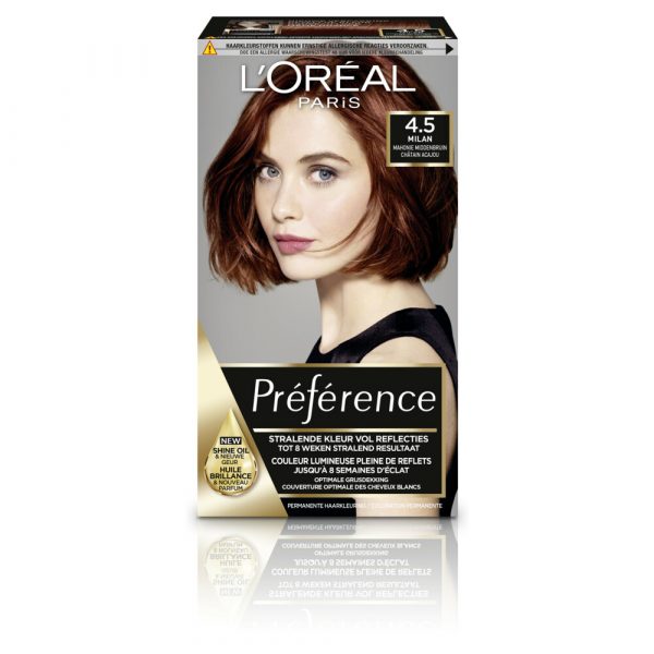 L'Oréal Preference Haarkleuring 4.5 Riviera - Mahonie Middenbruin