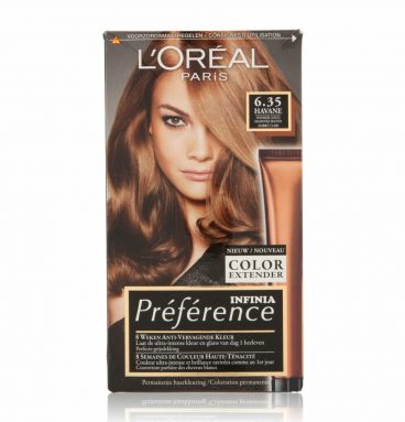 L'Oréal Preference Haarkleuring 6.35 Havana - Donker Goud Mahonie Blond