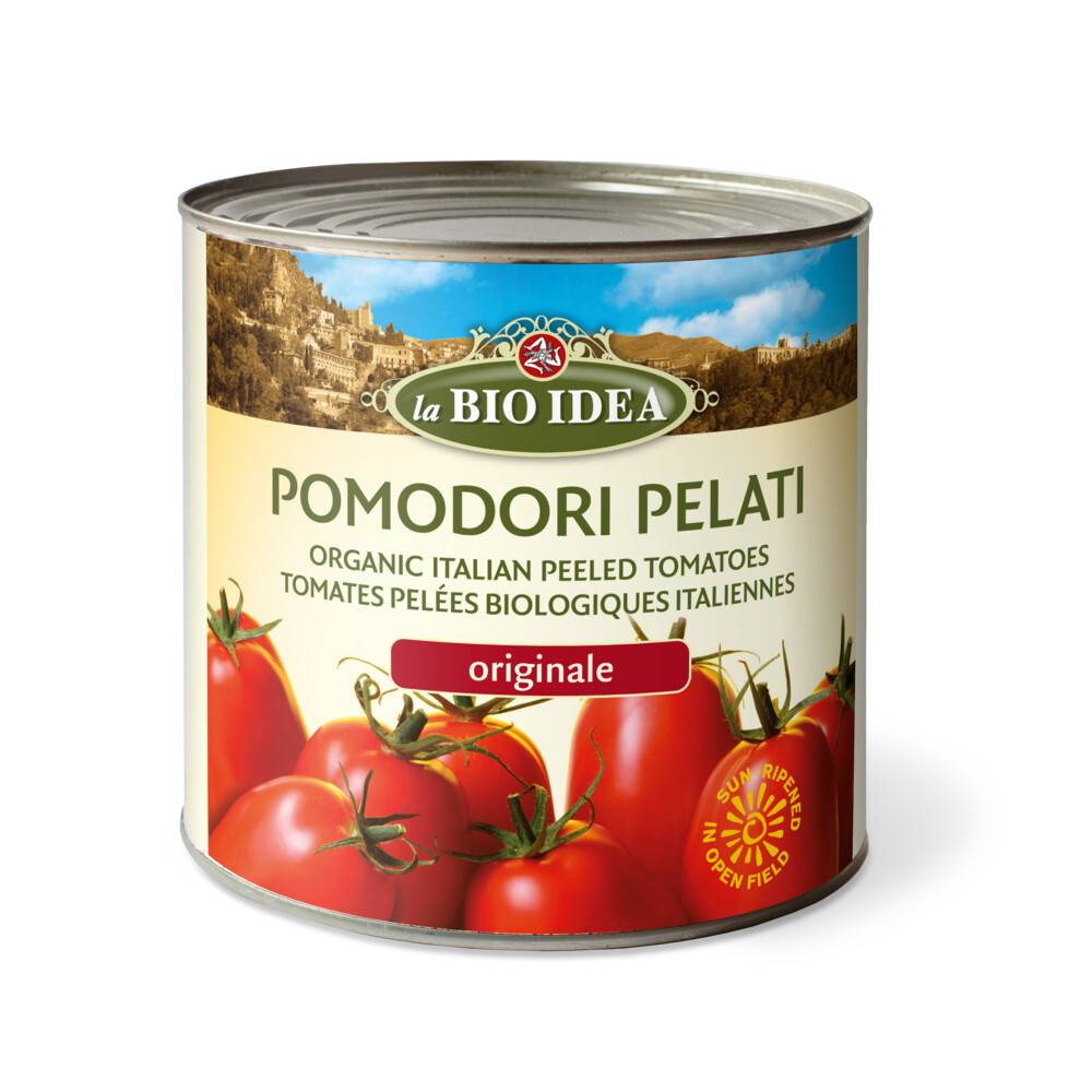 La Bio Idea Tomaten Gepeld Bio 400 gr