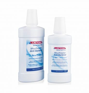 10x Lactona Mondwater Anti Bacterial 250 ml