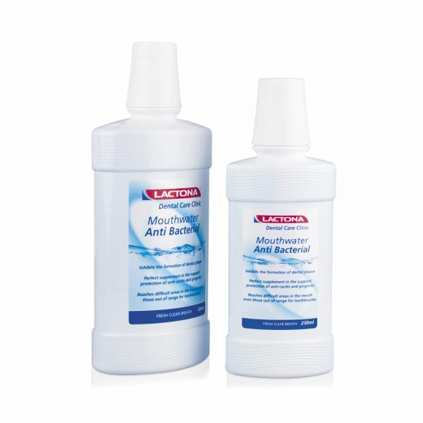 10x Lactona Mondwater Anti Bacterial 250 ml