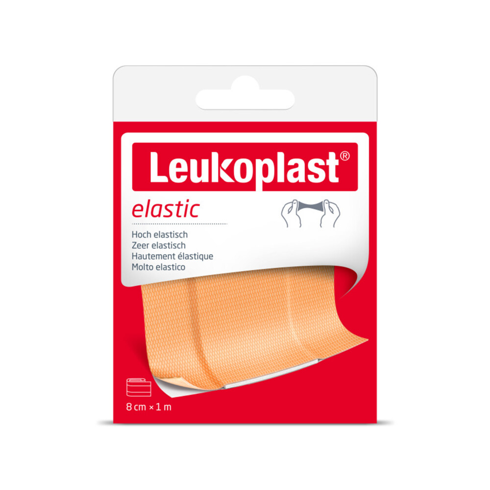 Leukoplast Elastic Wondpleisters Elastisch 1 m x 8 cm