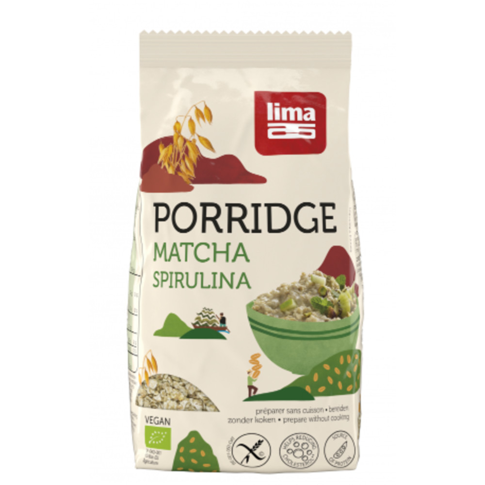 Lima Porridge Matcha Havermout 350 gram