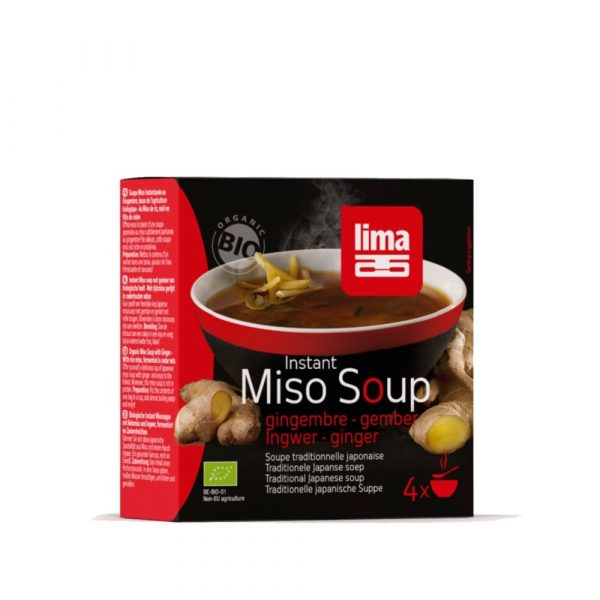 Lima Soep Miso Gember Instant Bio 60 gr