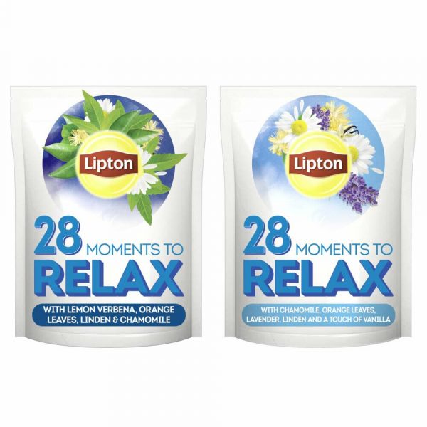 3x Lipton Thee Relax 2 x 28 stuks