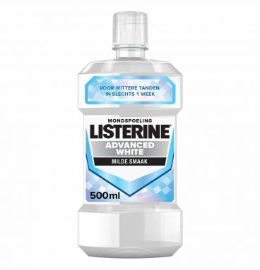 Listerine Mondwater Advanced White Mild 500 ml