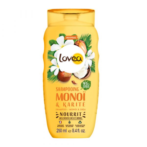 12x Lovea Monoï&Shea Shampoo 250 ml