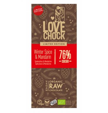 6x Lovechock Chocolade Winter Spice Mandarin 70 gr