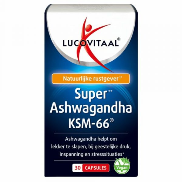 Lucovitaal Ashwagandha KSM-66 Super 30 capsules