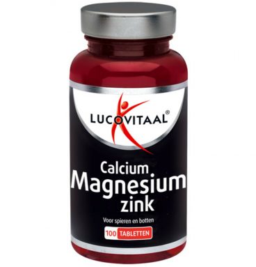 Lucovitaal Calcium Magnesium Zink 100 tabletten