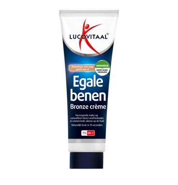 1+1 gratis: Lucovitaal Egale Benen Bronze Crème 75 ml