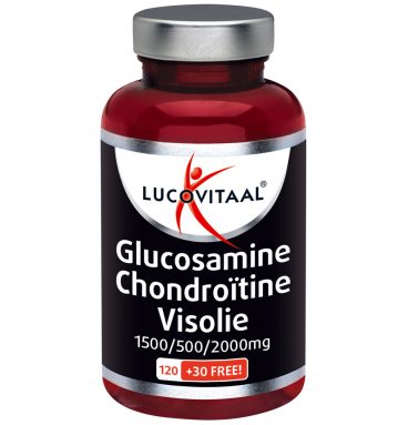 Lucovitaal Glucosamine Chondroitine Visolie 150 capsules