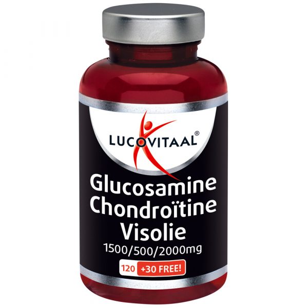 Lucovitaal Glucosamine Chondroitine Visolie 150 capsules