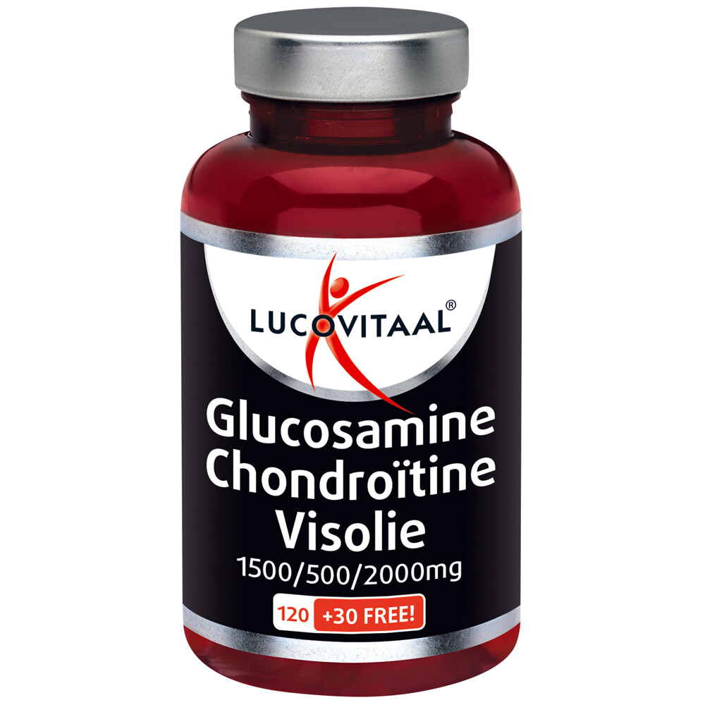 Lucovitaal Glucosamine Chondroitine Visolie 150 capsules