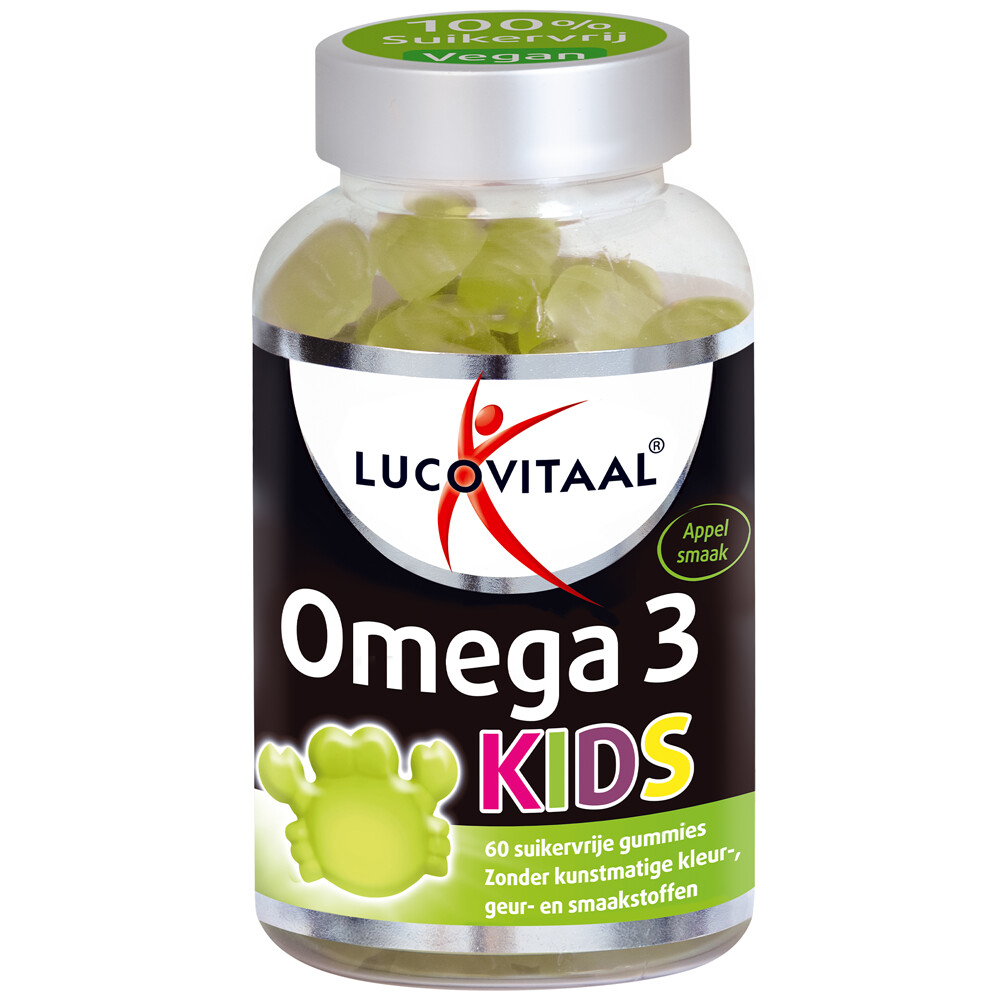 Lucovitaal Gummies Omega 3 Kids 60 Gummies