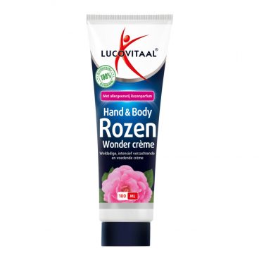 Lucovitaal Hand&Body Creme Rozen Wonder tube 100 ml