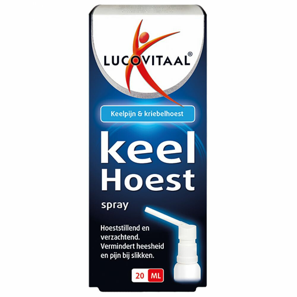 Lucovitaal Hoest en Keelspray 20 ml