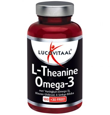 Lucovitaal L-theanine Omega 3 210 capsules