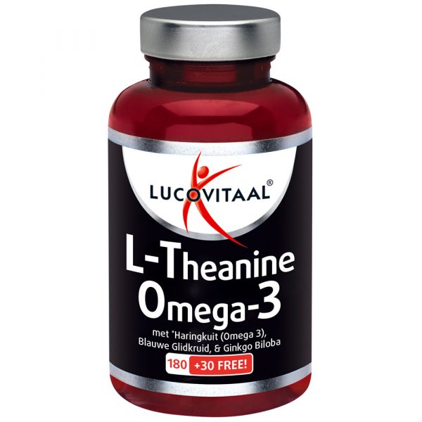 Lucovitaal L-theanine Omega 3 210 capsules