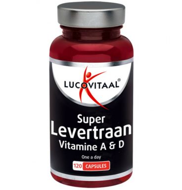 Lucovitaal Levertraan Vitamine A en D 120 Capsules