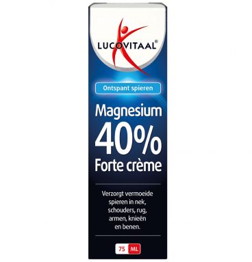 Lucovitaal Magnesium 40% Forte Crème 75 ml