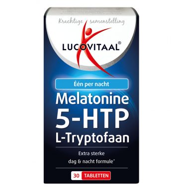 Lucovitaal Melatonine 5-HTP L-Tryptofaan 30 tabletten