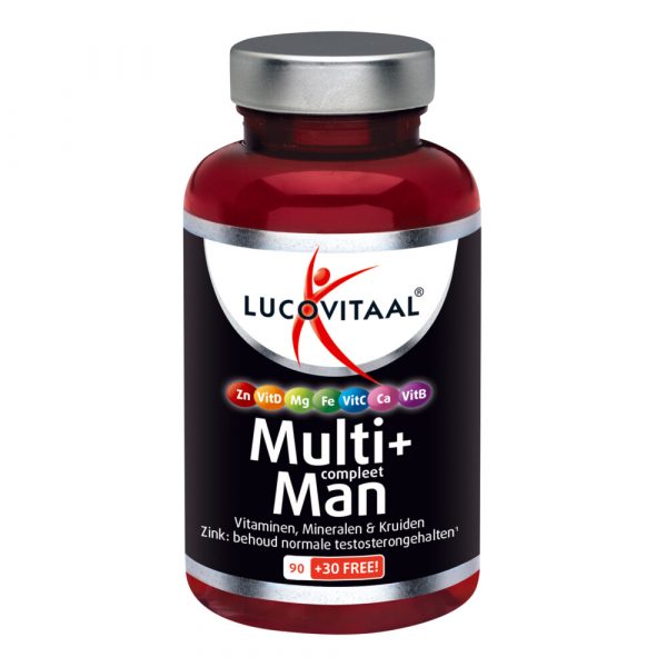 Lucovitaal Multi + Compleet Man 120 tabletten