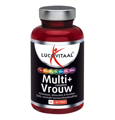 Lucovitaal Multi + Compleet Vrouw 120 tabletten