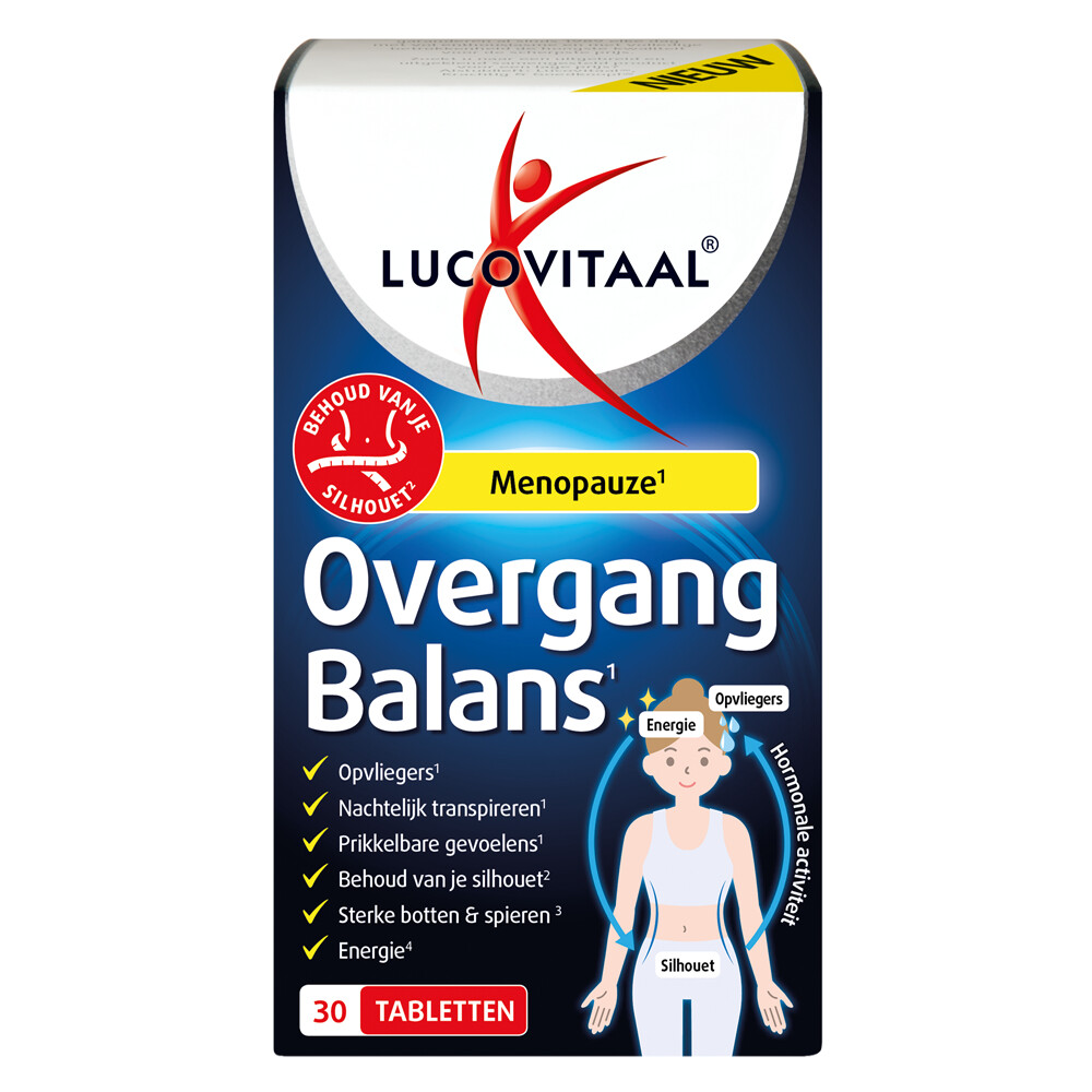 Lucovitaal Overgang Balans 30 tabletten