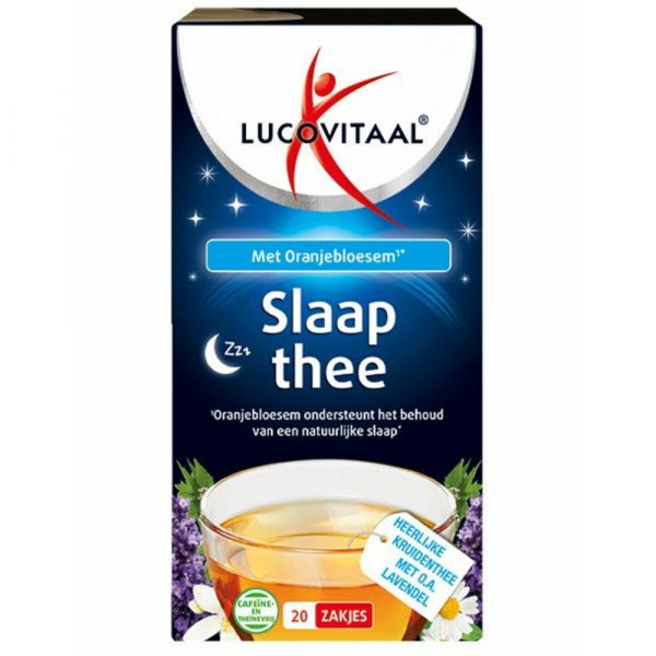 Lucovitaal Slaap Thee Vegan 20 stuks