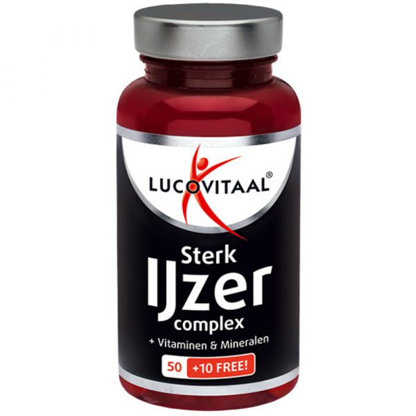 Lucovitaal Sterk IJzer Complex 60 tabletten