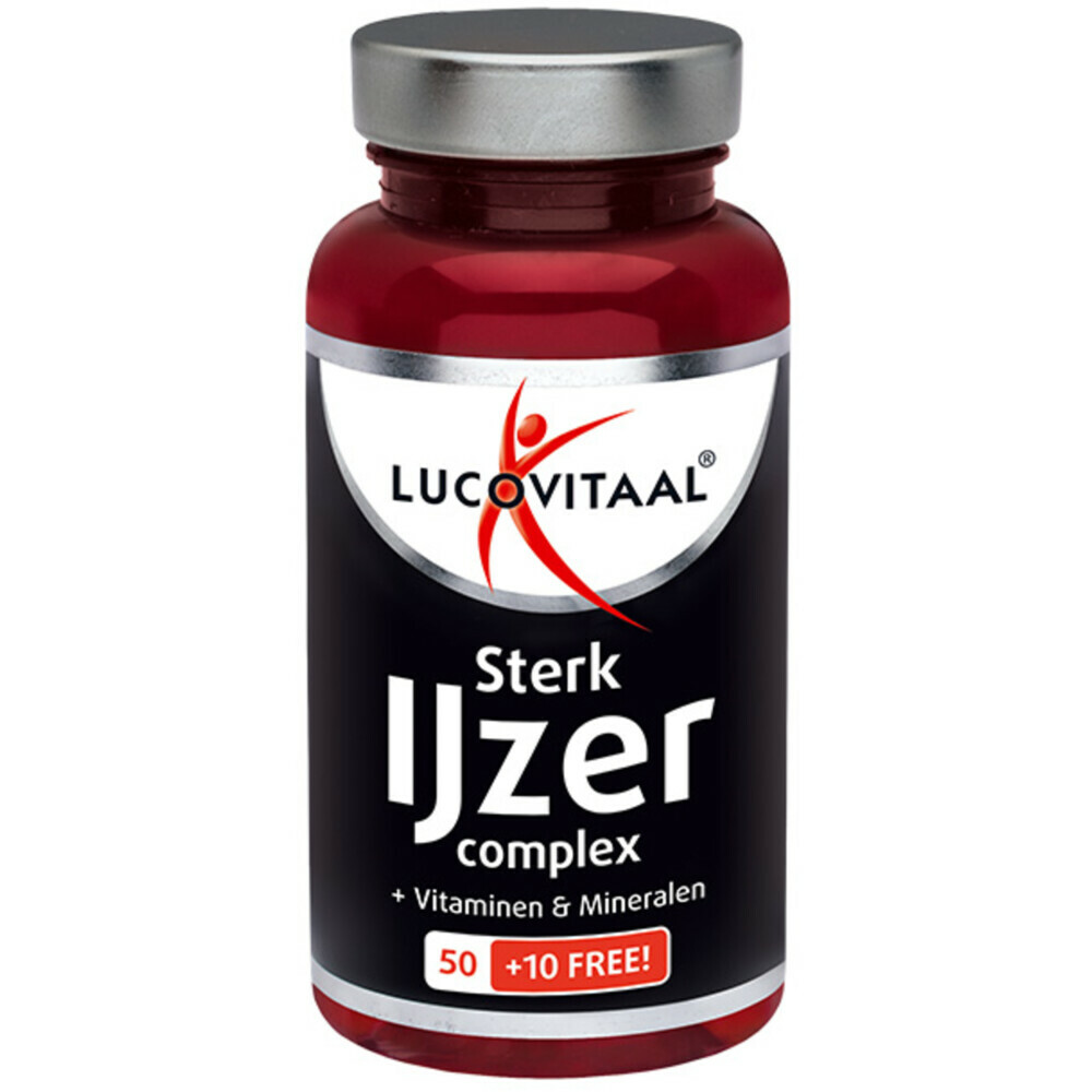 Lucovitaal Sterk IJzer Complex 60 tabletten