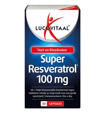 Lucovitaal Super Resveratrol 100 mg 30 capsules