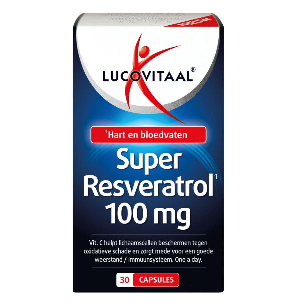 Lucovitaal Super Resveratrol 100 mg 30 capsules