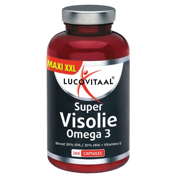 Lucovitaal Super Visolie Omega 3 260 capsules