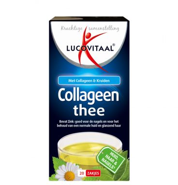 Lucovitaal Thee Collageen Beauty 20 stuks