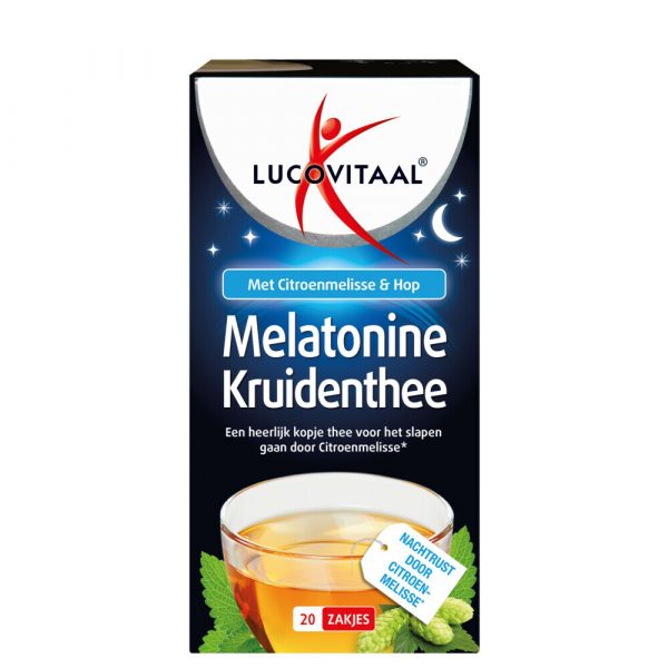 10x Lucovitaal Thee Melatonine 20 stuks