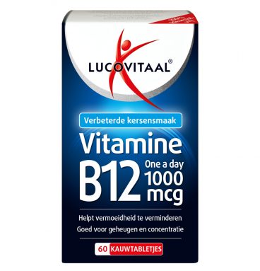 Lucovitaal Vitamine B12 1000mcg 60 kauwtabletten