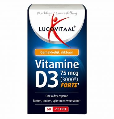 Lucovitaal Vitamine D3 75mcg Forte 70 capsules