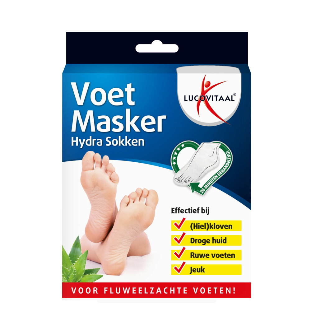 Lucovitaal Voetmasker Hydra Sokken 1 paar