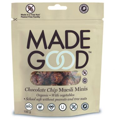 MadeGood Granola Mini's Chocolate Chip 100 gr