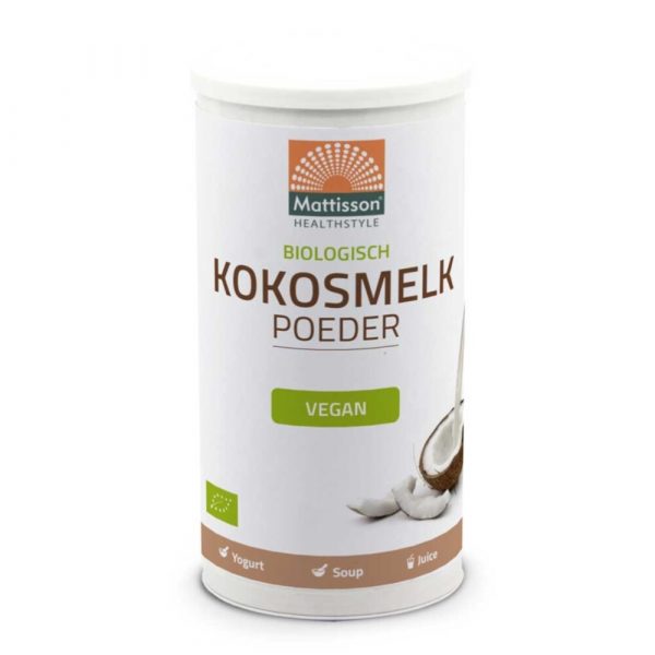 Mattisson Bio Kokosmelk Poeder 200 gr