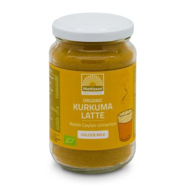 Mattisson Latte Kurkuma Reishi Bio 160 gr