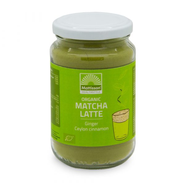 Mattisson Latte Matcha Bio 140 gr