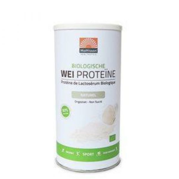 Mattisson Wei Proteine Naturel 80% Bio 450 gr