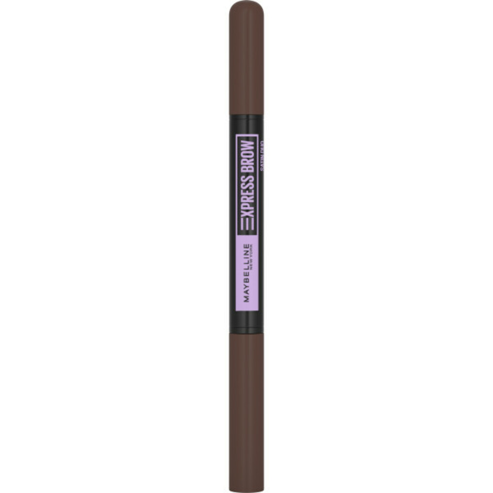 Maybelline Brow Satin Duo Wenkbrauwpotlood en Poeder 04 Dark Brown