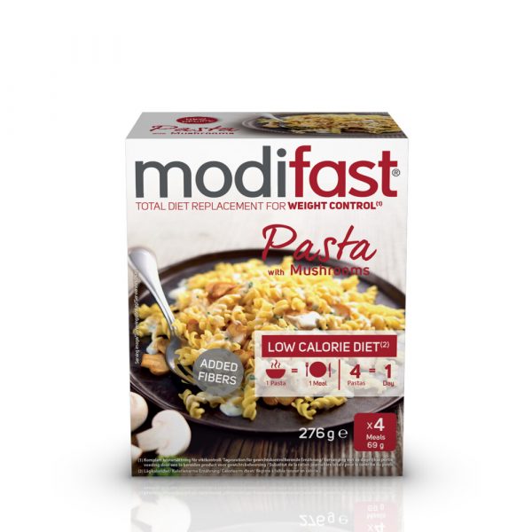 6x Modifast Intensive Pasta Mushrooms 4 x 62 gr