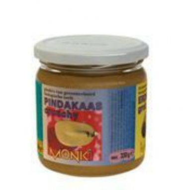 Monki Pindakaas Crunchy Bio 330 gr