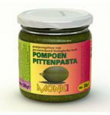 Monki Pompoenpittenpasta Bio 330 gr